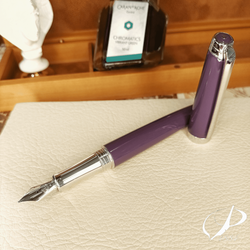 Stylo plume Leman Caran d'Ache Violet Stylo plume Leman Caran d'Ache Violet