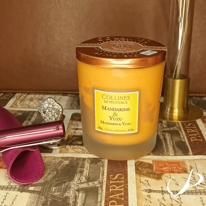 Bougie Mandarine & Yuzu Collines de Provence Bougie Mandarine & Yuzu Collines de Provence