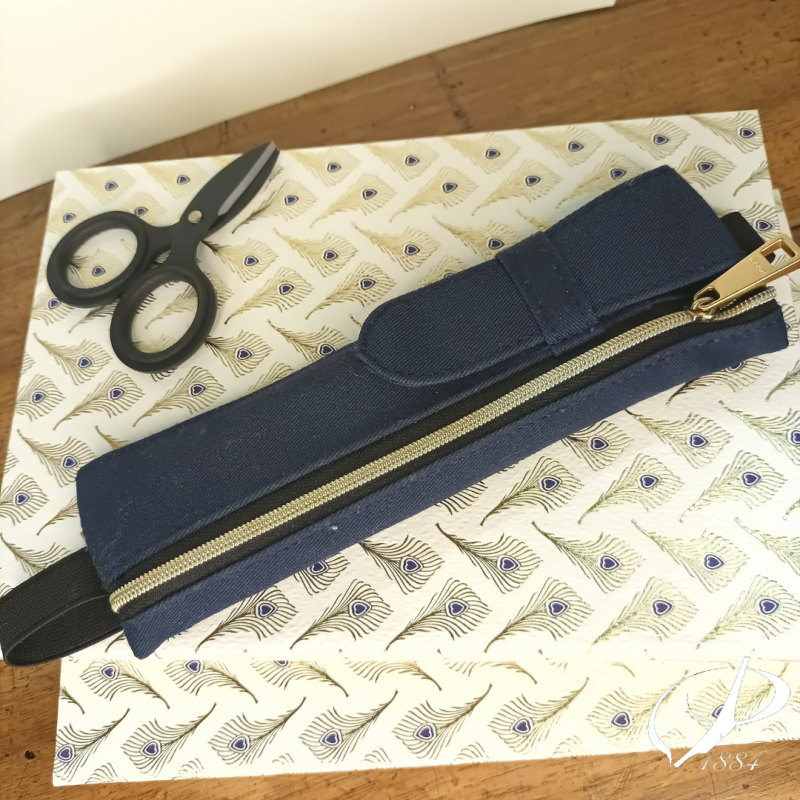 Trousse Book Band Midori Bleu Trousse Book Band Midori Bleu