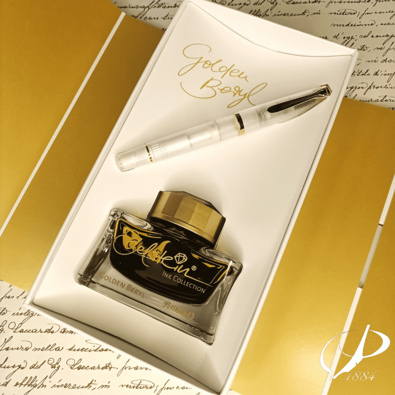 Coffret stylo plume Golden Beryl Pelikan