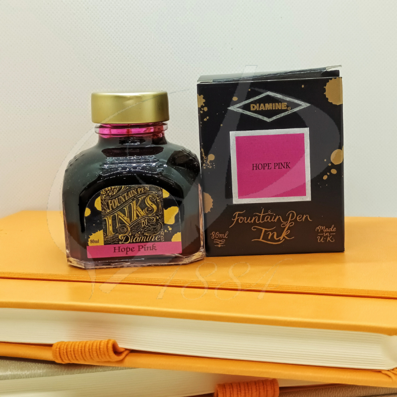Encre Diamine Hope Pink pour stylo plume