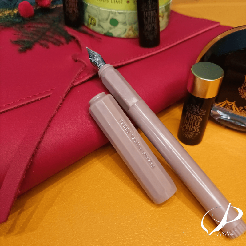 Stylo plume Ferris Wheel Press Carousel Lady Rose Stylo plume Ferris Wheel Press Carousel Lady Rose
